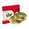 Sabian Paquete de platillos SBR, HiHats de 14″ Crash Ride de 18″ Mod. SBR5002