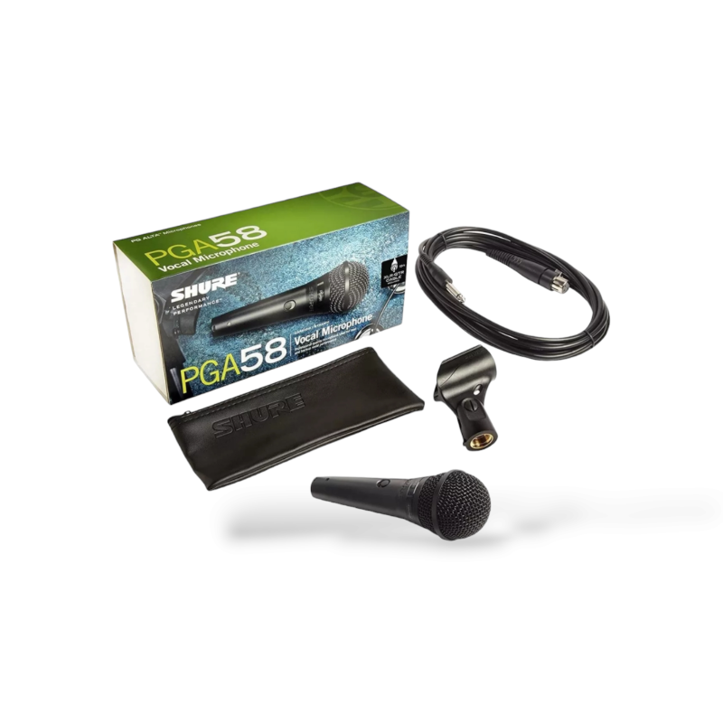 Microfono Vocal Shure PGA58-QTR