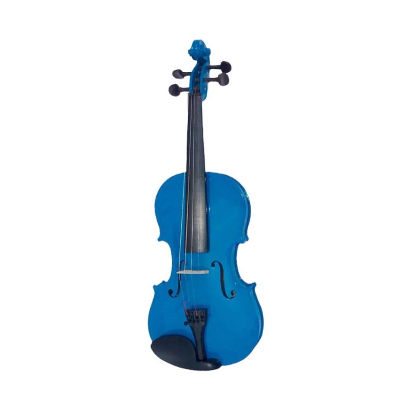Violín 4/4 La Sevillana de color azul. Violin DLX-LSV44CDBL