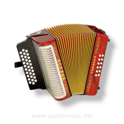Acordeón Hohner Corona II Fa 31 Botones 12 Bajos