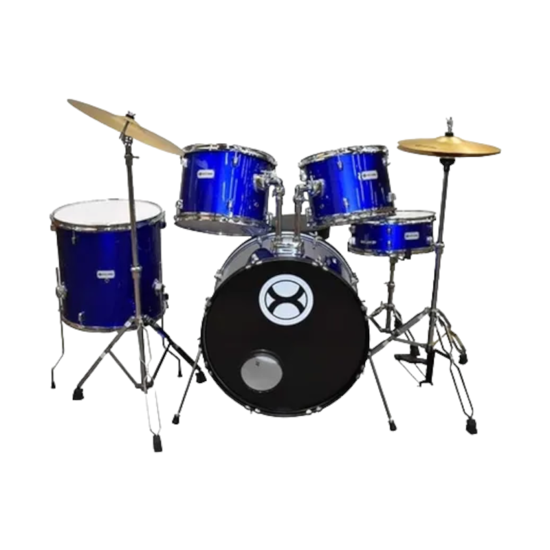 Bateria Extreme EXBT064 de 5 piezas, color Azul