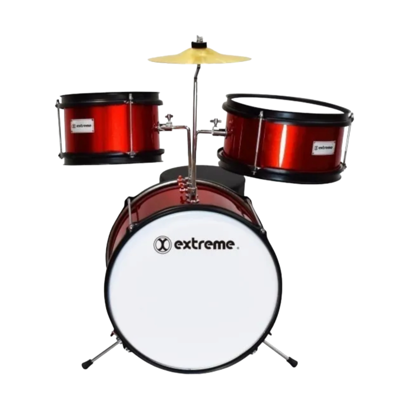 Bateria Infantil KINDER 3 Piezas Marca Extreme Acustica