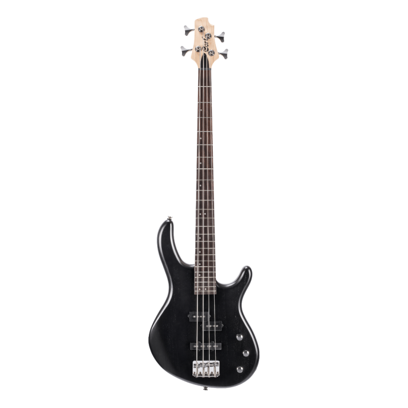 Bajo Electrico Negro 4 Cuerdas Cort Action PJ OPB
