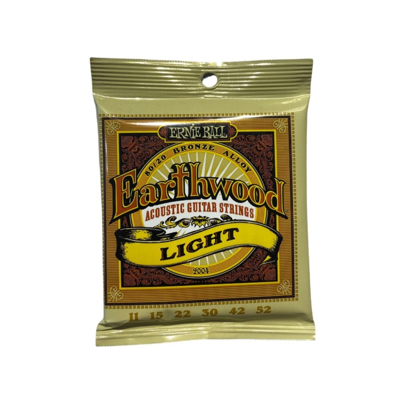 Ernie Ball Cuerdas de Guitarra Electroacustica Earthwood Bronze Alloy