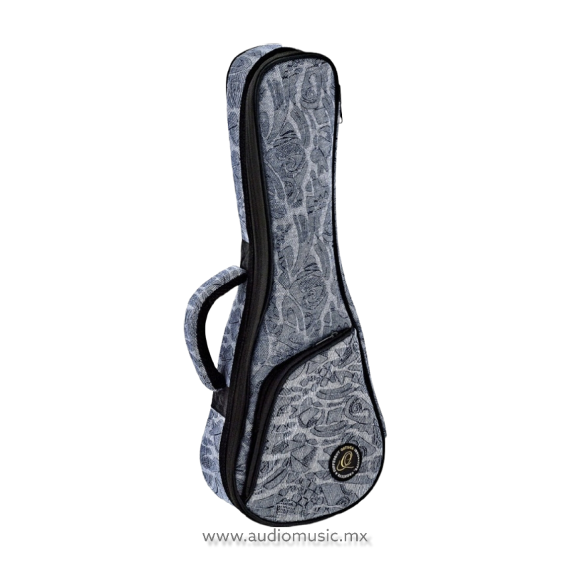 Funda para Ukulele Soprano Ortega azul. Mod. OUBSOBLJ