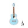 Ortega Guitarra con funda, 6 cuerdas, RGASKY, Azul