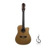 Docerola La Sevillana Electroacustica con caja Texana TX1200CEQNAT 12 cuerdas