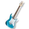Ibanez GRX40-MLB Guitarra Electrica Gio Series 6 RH Azul Metalico