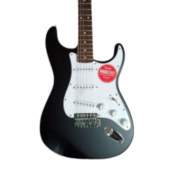 Paquete De Guitarra Electrica Fender Debut Strat Blk Color Negro
